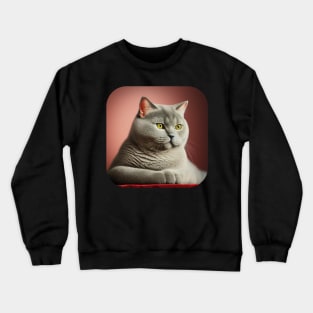 British Shorthair Cat Crewneck Sweatshirt